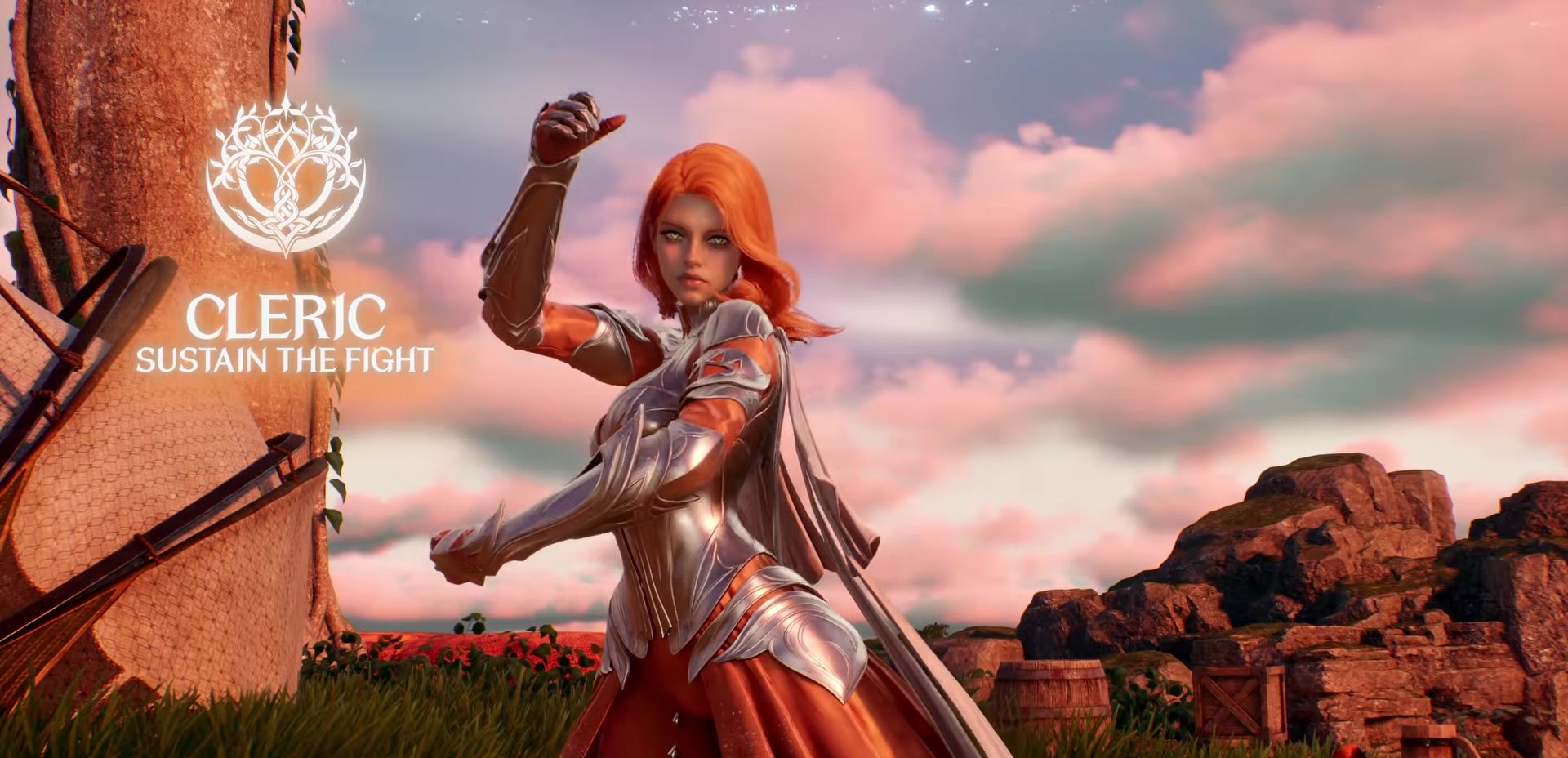 Cleric title card from NC's class video